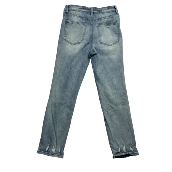 Altar’d State Vervet Denim Jeans Light Wash Distressed Stretch Women’s Size 29 - Picture 2 of 12